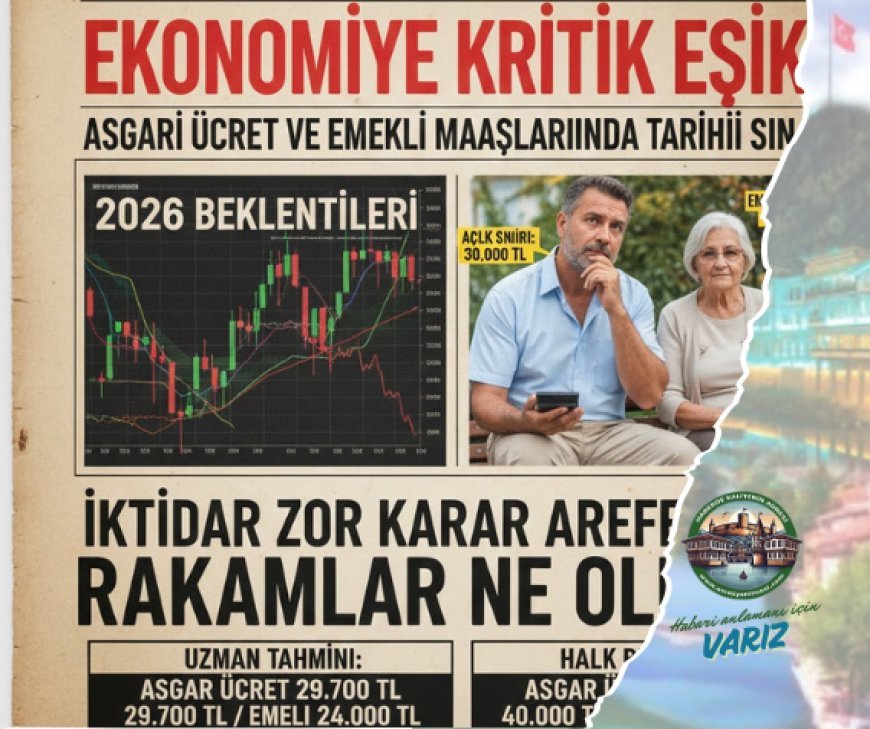 Asgari Ücret ve  en düşük Emekli Maaşı Ne Olacak..?