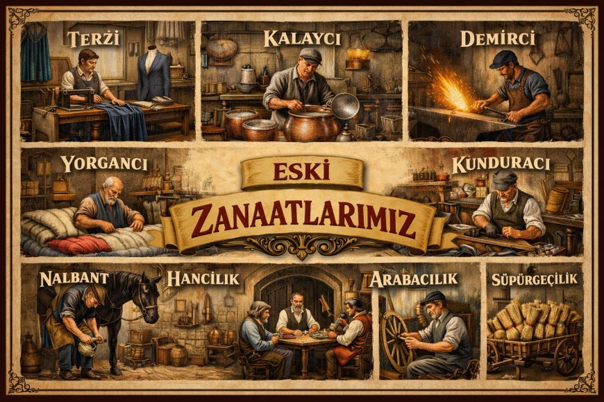 İLÇEMİZİN YİTİP GİDEN MESLEKLERİ…