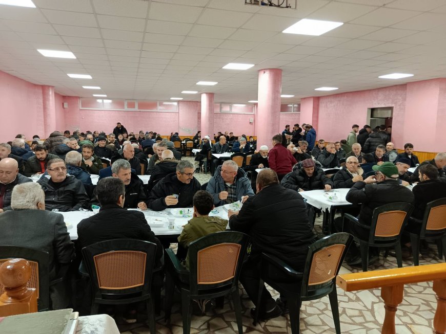 BELEVİ KÖYÜ DERNEĞİ’NDEN ANLAMLI MEVLİD-İ ŞERİF PROGRAMI