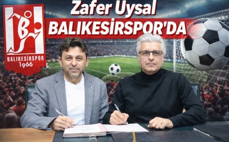 Balıkesirspor’da Yeni Dönem: Zafer Uysal Göreve Getirildi
