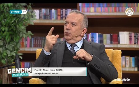 Rektör Turabi, Diyanet TV’de Gençlerle Buluştu