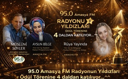 95.0 Amasya FM, “Radyonun Yıldızları”nda Amasya’yı Gururla Temsil Ediyor