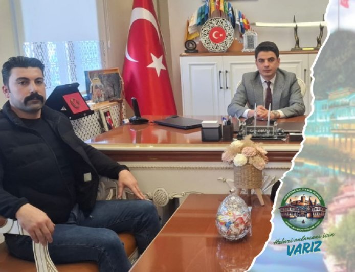 Ülkü Ocakları’ndan Taşova Kaymakamı Salih Kartal’a Ziyaret