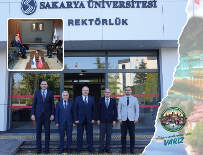 Rektör Turabi, Sakarya Üniversitesi'ni Ziyaret Etti