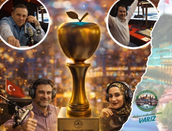 Amasya FM’e Prestijli Ödül: “Amasya’ya Değer Katan Radyo”