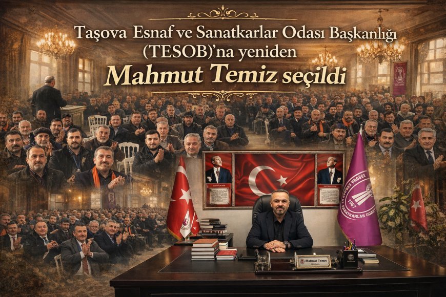 ESNAF SANATKARLAR ODASI KONGRESİ YAPILDI