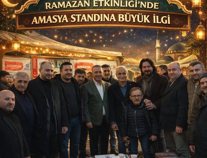 Amasyalılar Ramazan Etkinliği'nde Biraraya Geldi