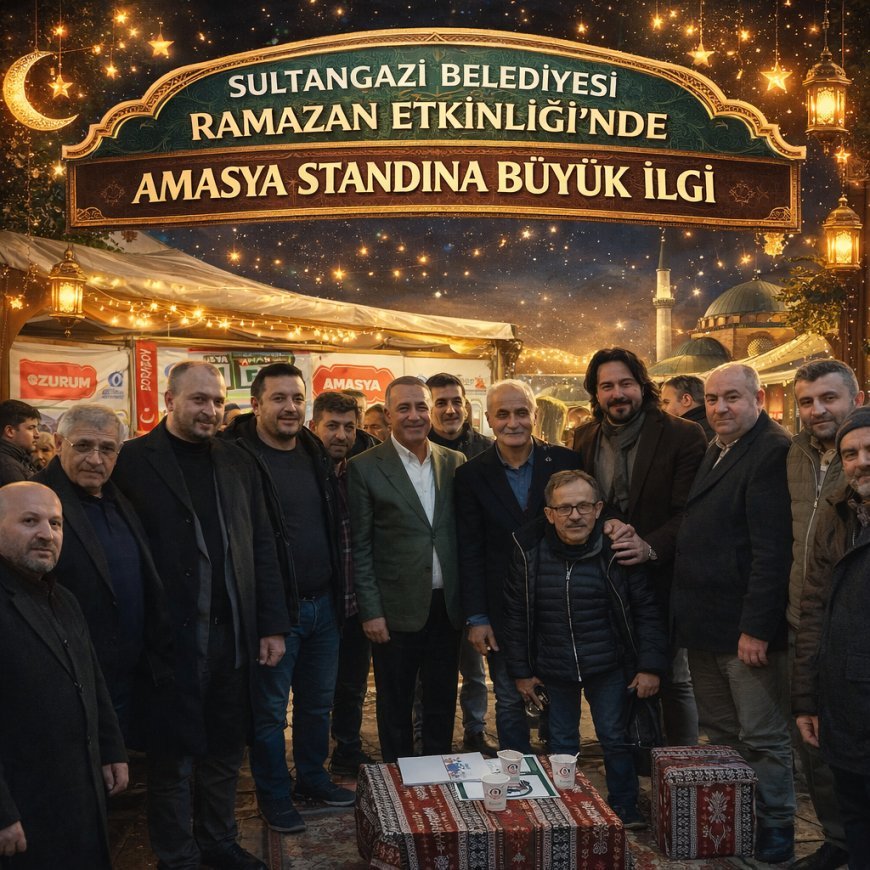Amasyalılar Ramazan Etkinliği'nde Biraraya Geldi