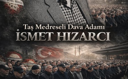 Taş Medreseli Dava Adamı İsmet Hisarcı’ya Veda