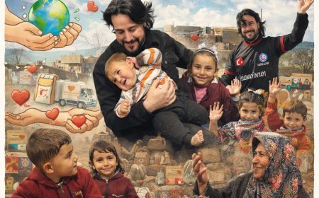 Gönüllere Köprü Kuran İyilik Seferi: Kasım Alper Özdemir Suriye’de Bayram Mesaisinde