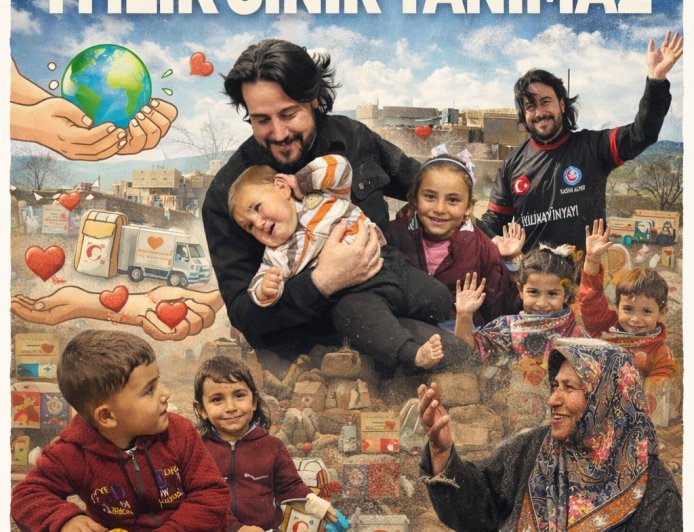 Gönüllere Köprü Kuran İyilik Seferi: Kasım Alper Özdemir Suriye’de Bayram Mesaisinde
