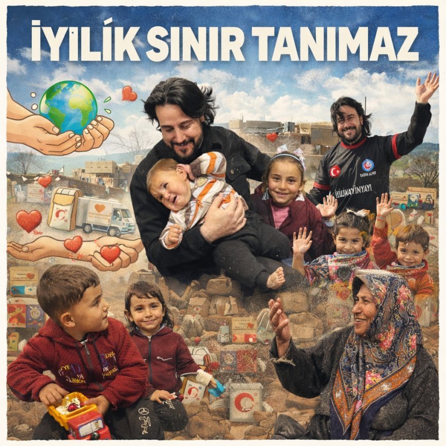 Gönüllere Köprü Kuran İyilik Seferi: Kasım Alper Özdemir Suriye’de Bayram Mesaisinde