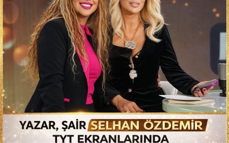 YAZAR, ŞAİR SELHAN ÖZDEMİR TYT EKRANLARINDA ÜNLÜ SANATÇI SEDA SAYAN HANIMIN KONUĞU OLDU.