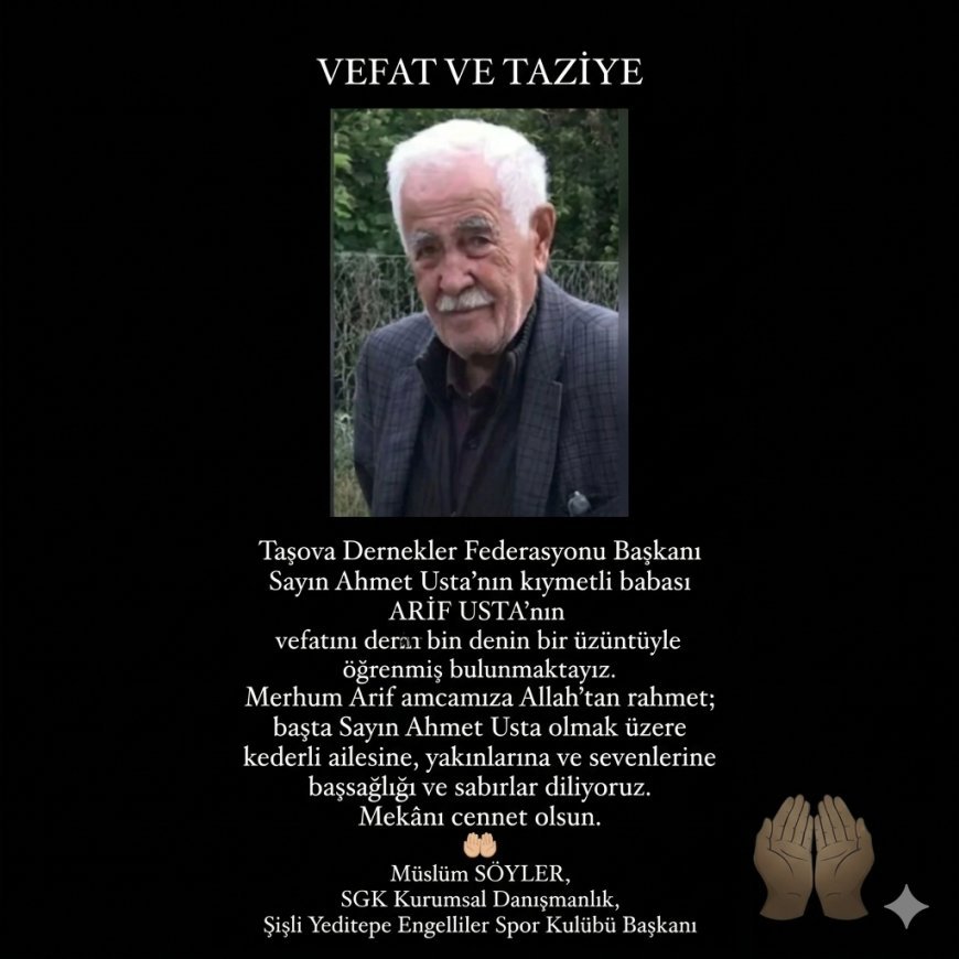 Başkan Usta'nın Acı Günü