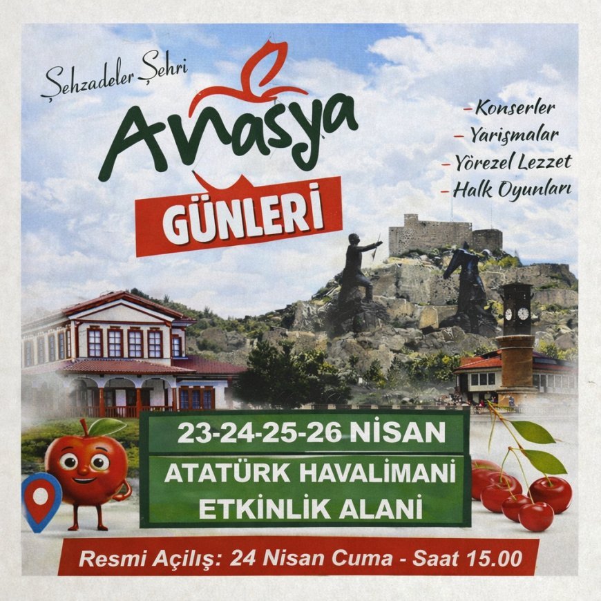 İstanbul’da Amasya Rüzgârı Esecek: “Amasya Günleri” İçin Büyük Buluşma Çağrısı